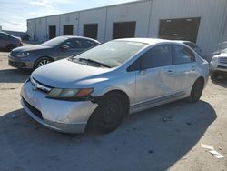 Salvage cars for sale from Copart Jacksonville, FL: 2008 Honda Civic LX