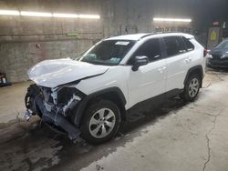 Salvage cars for sale from Copart Angola, NY: 2021 Toyota Rav4 LE