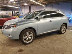 Carros salvage a la venta en subasta: 2010 Lexus RX 450H