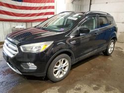 Salvage cars for sale from Copart Lyman, ME: 2018 Ford Escape SE