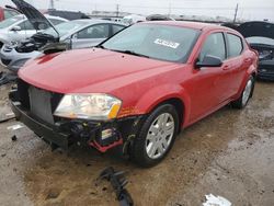 Salvage cars for sale at Elgin, IL auction: 2014 Dodge Avenger SE