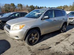 Salvage cars for sale at Exeter, RI auction: 2008 Toyota Rav4