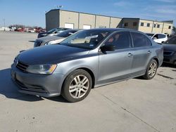 Salvage cars for sale from Copart Wilmer, TX: 2015 Volkswagen Jetta Base