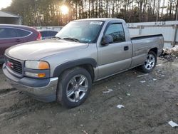 Salvage cars for sale from Copart Seaford, DE: 2002 GMC New Sierra C1500