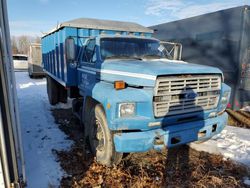 Salvage trucks for sale at Davison, MI auction: 1985 Ford F700