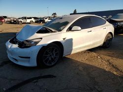 Salvage cars for sale from Copart Woodhaven, MI: 2022 Tesla Model 3