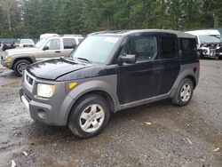 Salvage cars for sale from Copart Graham, WA: 2004 Honda Element EX