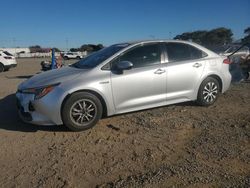 Salvage cars for sale at San Diego, CA auction: 2021 Toyota Corolla LE