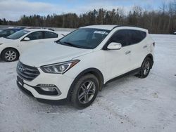 Salvage cars for sale from Copart Cookstown, ON: 2017 Hyundai Santa FE Sport