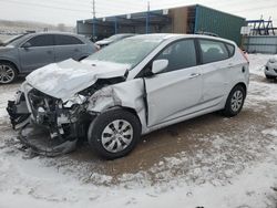 Salvage cars for sale at Colorado Springs, CO auction: 2017 Hyundai Accent SE