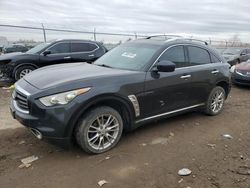 Salvage cars for sale at Houston, TX auction: 2013 Infiniti FX37