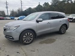 Acura salvage cars for sale: 2016 Acura MDX Technology