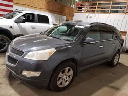 Salvage cars for sale at Anchorage, AK auction: 2011 Chevrolet Traverse LT