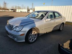 Vehiculos salvage en venta de Copart Portland, OR: 2005 Mercedes-Benz C 240 4matic