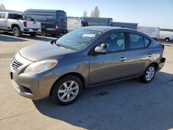 Salvage cars for sale at auction: 2014 Nissan Versa S