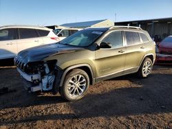 Salvage cars for sale from Copart Brighton, CO: 2019 Jeep Cherokee Latitude Plus