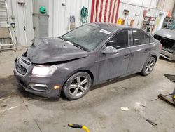 Salvage cars for sale at Mcfarland, WI auction: 2015 Chevrolet Cruze LT