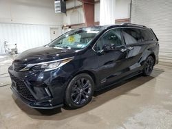 Salvage cars for sale at Leroy, NY auction: 2021 Toyota Sienna XSE