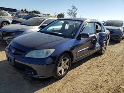 Honda Civic Vehiculos salvage en venta: 2005 Honda Civic EX