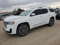 GMC salvage cars for sale: 2020 GMC Acadia Denali