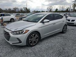 Salvage cars for sale at Riverview, FL auction: 2017 Hyundai Elantra SE