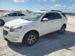 Salvage cars for sale at Arcadia, FL auction: 2017 Chevrolet Equinox LT