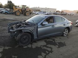 Salvage cars for sale at Martinez, CA auction: 2015 Infiniti Q50 Base