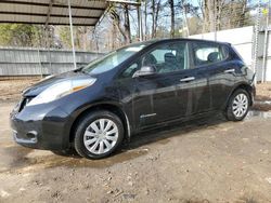 2015 Nissan Leaf S en venta en Austell, GA