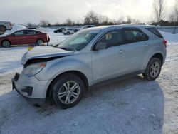 Chevrolet salvage cars for sale: 2015 Chevrolet Equinox LS