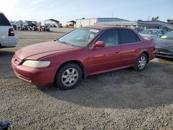 Honda Accord salvage cars for sale: 2001 Honda Accord EX