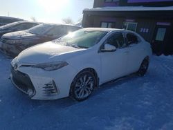 Salvage cars for sale at Montreal Est, QC auction: 2017 Toyota Corolla L