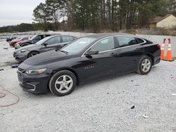 Salvage cars for sale from Copart Fairburn, GA: 2016 Chevrolet Malibu LS