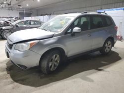 Salvage cars for sale at Candia, NH auction: 2015 Subaru Forester 2.5I Premium