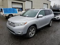 Toyota salvage cars for sale: 2012 Toyota Highlander Limited