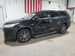 Toyota Highlander Vehiculos salvage en venta: 2018 Toyota Highlander SE