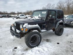 Salvage cars for sale from Copart Ellwood City, PA: 2003 Jeep Wrangler Commando