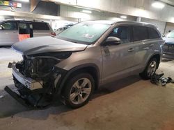 Toyota salvage cars for sale: 2016 Toyota Highlander Hybrid Limited