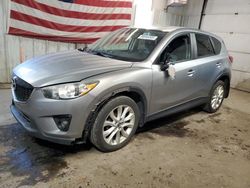 Salvage cars for sale at Lyman, ME auction: 2014 Mazda CX-5 GT