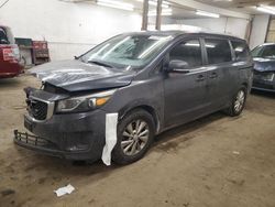 Salvage cars for sale at Ham Lake, MN auction: 2016 KIA Sedona LX