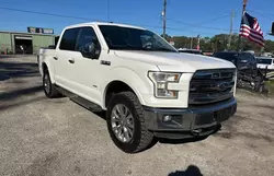 Salvage trucks for sale at Jacksonville, FL auction: 2016 Ford F150 Supercrew