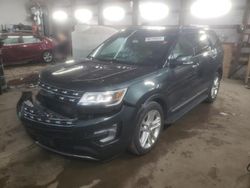 Salvage cars for sale at Pekin, IL auction: 2016 Ford Explorer Limited