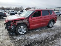 Salvage cars for sale at New Britain, CT auction: 2024 Mitsubishi Outlander ES