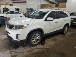 Salvage cars for sale from Copart Ham Lake, MN: 2015 KIA Sorento EX