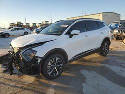 Salvage cars for sale at Haslet, TX auction: 2024 KIA Sportage EX