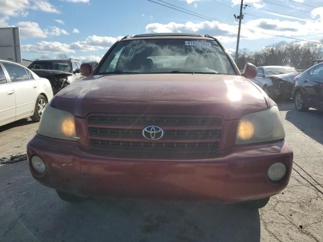 2002 Toyota Highlander Limited