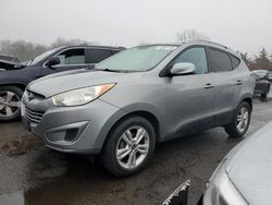 Salvage cars for sale at New Britain, CT auction: 2010 Hyundai Tucson GLS