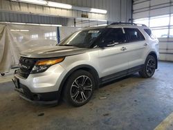 Salvage cars for sale at Fort Wayne, IN auction: 2014 Ford Explorer Sport