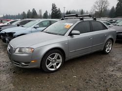 Salvage cars for sale at Graham, WA auction: 2006 Audi A4 2.0T Quattro