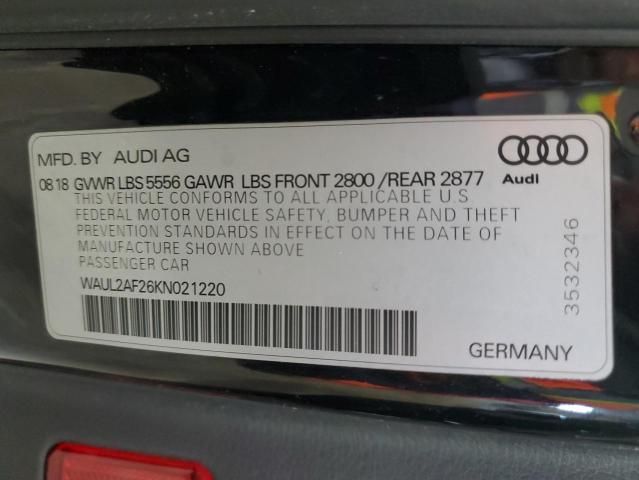 2019 Audi A6 Premium Plus