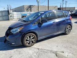 Salvage cars for sale at Sun Valley, CA auction: 2017 Nissan Versa Note S